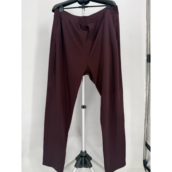 Public Rec All Day Every Day Pant Mens 44x34 Heather Burgundy Athletic Trousers